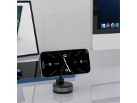 Suporte magnético para carro Wozinsky WUSM-01 para painel/para-brisa - Preto Suporte magnético para carro Wozinsky WUSM-01 para painel/para-brisa - Preto