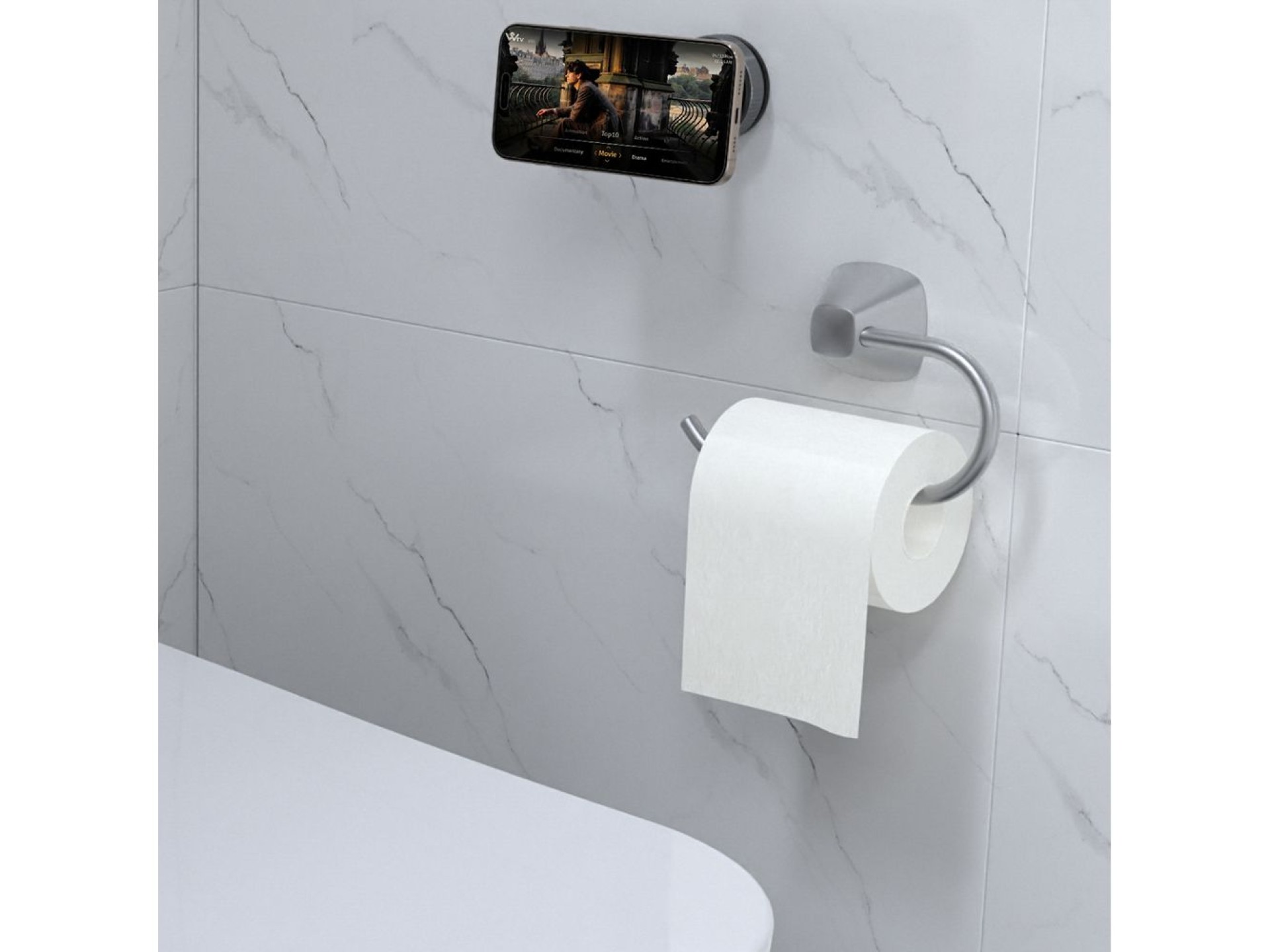 Suporte magnético para carro Wozinsky WUSM-01 para painel/para-brisa - Preto