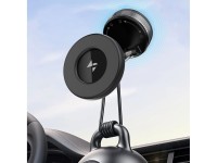 Suporte magnético para carro Wozinsky WUSM-01 para painel/para-brisa - Preto Suporte magnético para carro Wozinsky WUSM-01 para painel/para-brisa - Preto