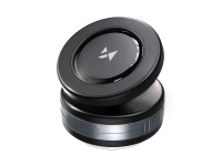 Soporte para coche Wozinsky WUSQ-01 con cargador Qi compatible con MagSafe - Negro