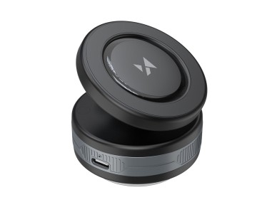 Soporte para coche Wozinsky WUSQ-01 con cargador Qi compatible con MagSafe - Negro Soporte para coche Wozinsky WUSQ-01 con cargador Qi compatible con MagSafe - Negro