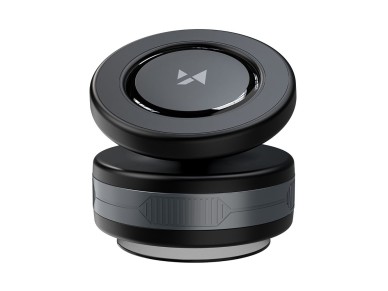 Soporte para coche Wozinsky WUSQ-01 con cargador Qi compatible con MagSafe - Negro Soporte para coche Wozinsky WUSQ-01 con cargador Qi compatible con MagSafe - Negro