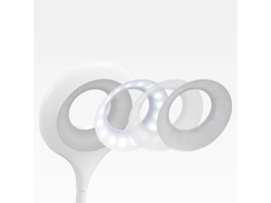 Mini Wozinsky Wireless LED Reading Lamp with Clip + USB-C Cable - White