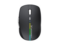 Rat�n inal�mbrico Wozinsky WMGK-1132 con retroiluminaci�n RGB - Negro