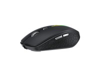 Rat�n inal�mbrico Wozinsky WMGK-1132 con retroiluminaci�n RGB - Negro