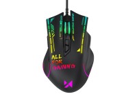 Mouse Gamer �ptico com Fio Wozinsky WMGK-7200 7200 DPI - Preto
