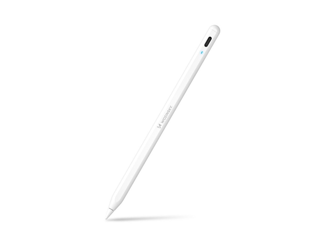 Caneta Stylus Wozinsky WRA-08 para iPad com Carregamento R�pido USB-C - Branca