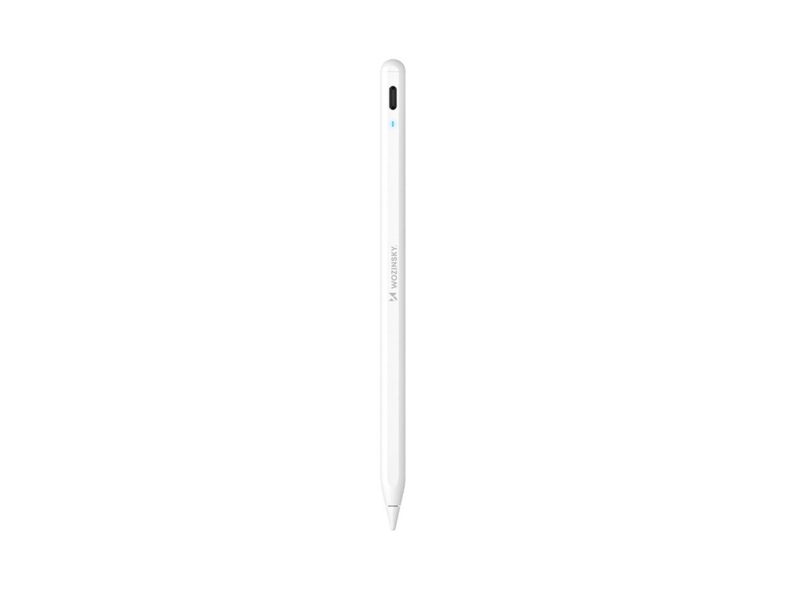 Caneta Stylus Wozinsky WRA-08 para iPad com Carregamento R�pido USB-C - Branca