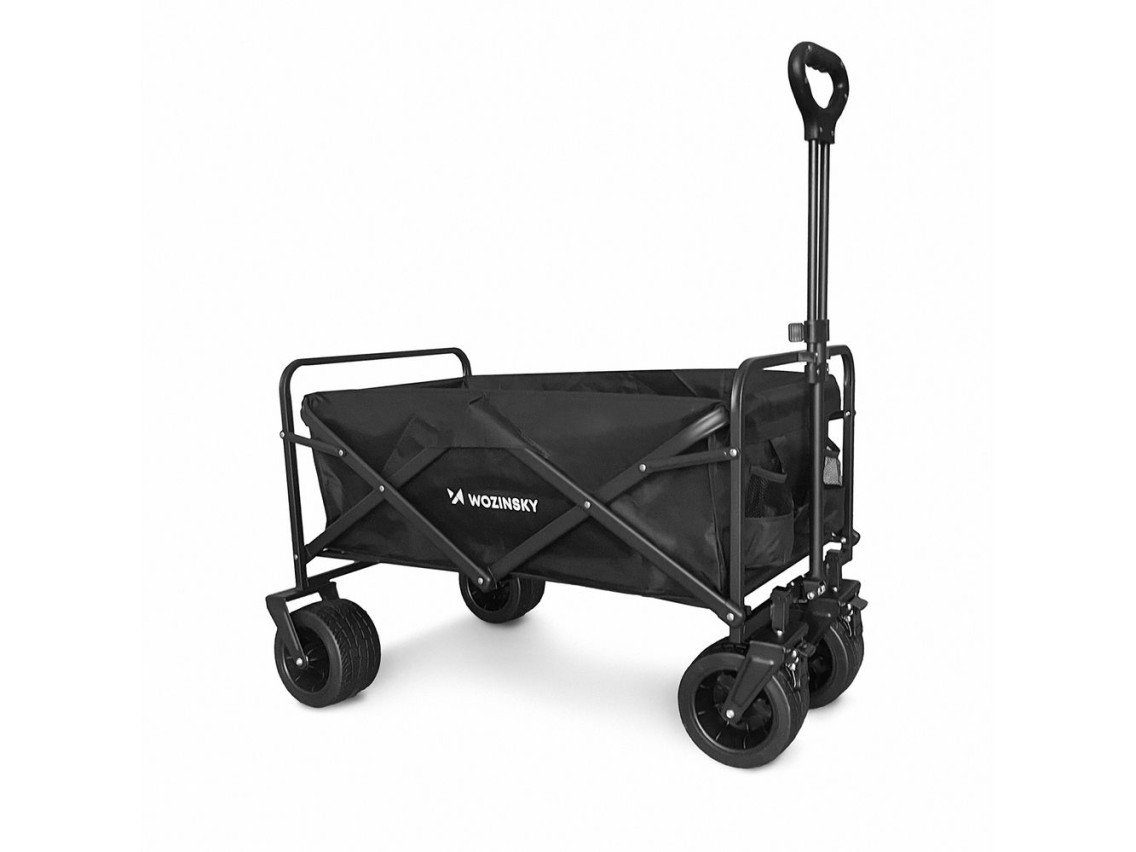 Wozinsky WZP-100 beach, tourist, garden trolley, durable, wide wheels, with safety net up to 100 kg 