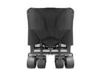 Wozinsky WZP-100 beach, tourist, garden trolley, durable, wide wheels, with safety net up to 100 kg 
