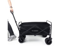 Wozinsky WZP-100 beach, tourist, garden trolley, durable, wide wheels, with safety net up to 100 kg 