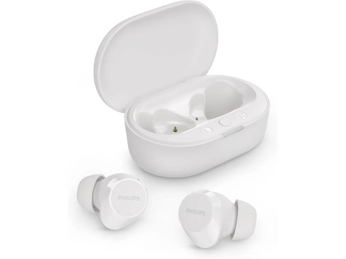 Philips TAT2149 Bluetooth Headphones with Charging Case / 6h Battery Life / White