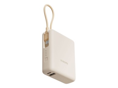 Banco de energa 33W 10000mAh (cable integrado) Tan GL