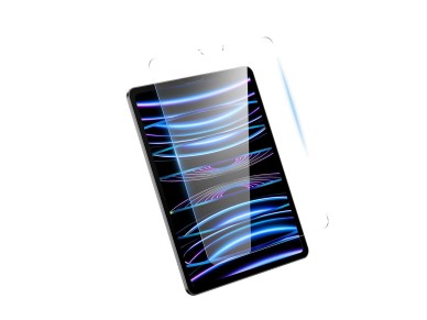 Baseus Crystal tempered glass for iPad Pro 12.9'' (2018/2020/2021/2022) + mounting kit - transparent Baseus Crystal tempered glass for iPad Pro 12.9'' (2018/2020/2021/2022) + mounting kit - transparent