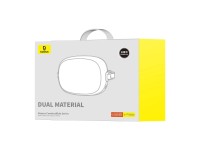 Almofada para encosto de cabea de carro Baseus ComfortRide Series com 2 materiais - bege