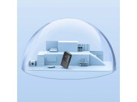 Placa de rede USB Baseus BS-OH169 300Mb/s - preta Placa de rede USB Baseus BS-OH169 300Mb/s - preta