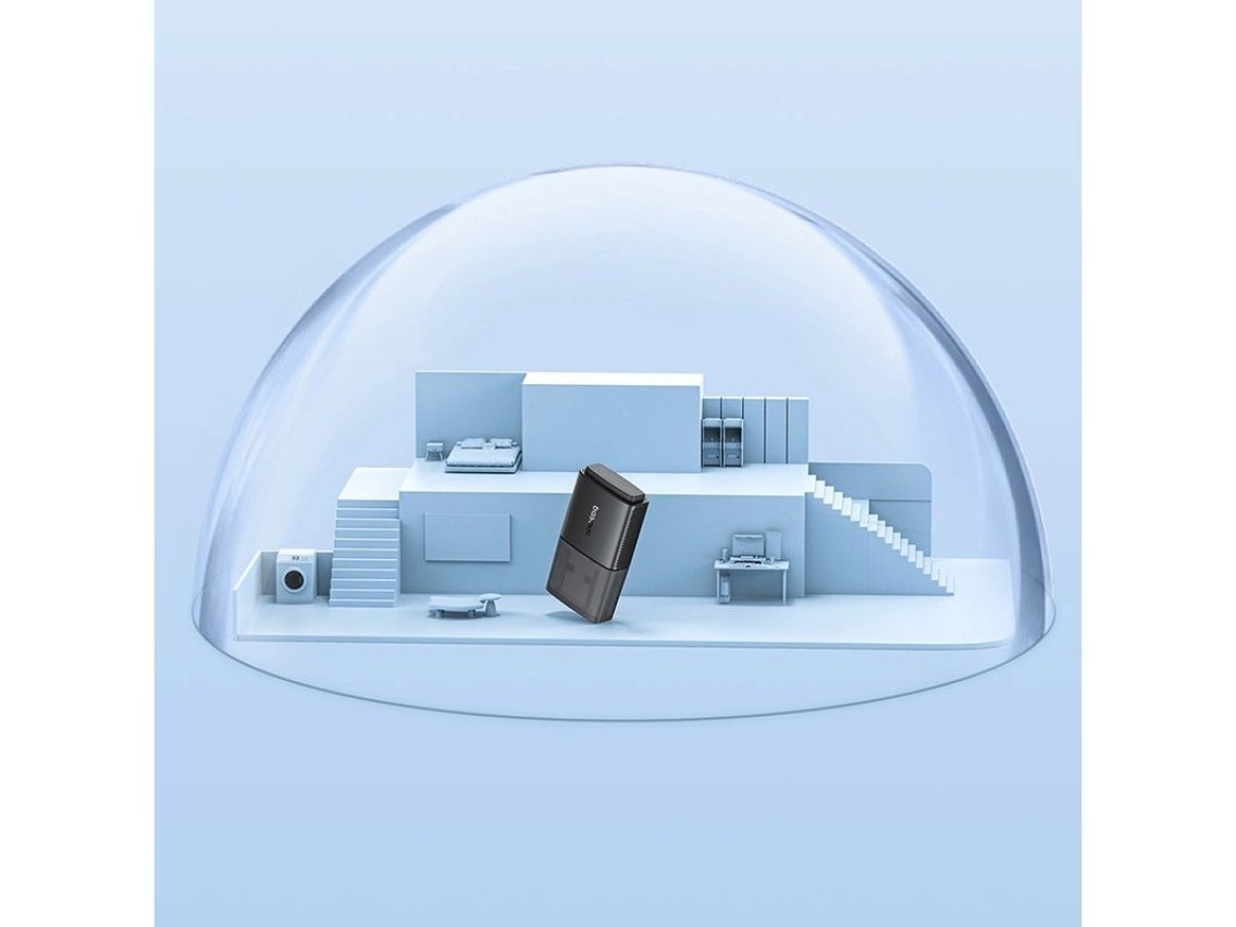 Placa de rede USB Baseus BS-OH169 300Mb/s - preta