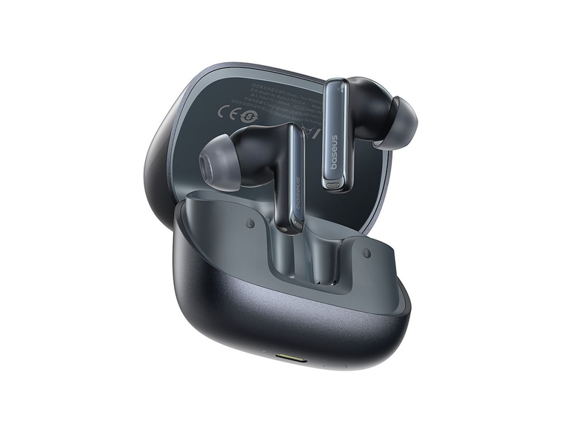 Auriculares inal�mbricos intrauditivos Baseus Bowie M2s Ultra TWS con pantalla interactiva - Negro