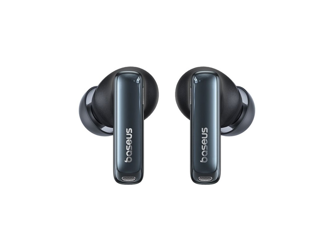 Auriculares inal�mbricos intrauditivos Baseus Bowie M2s Ultra TWS con pantalla interactiva - Negro