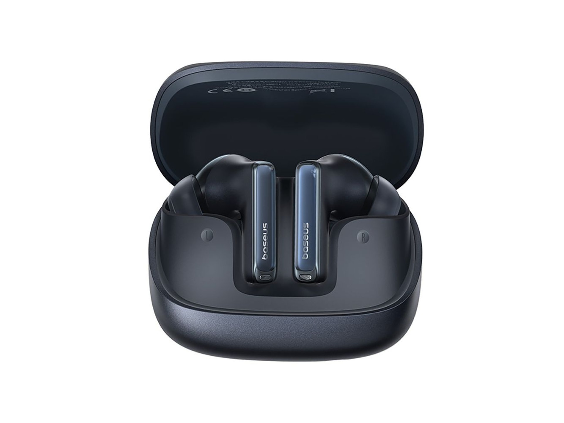 Fones de ouvido intra-auriculares sem fio Baseus Bowie M2s Ultra TWS com tela interativa - Preto