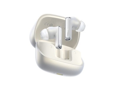Auriculares inal�mbricos intrauditivos Baseus Bowie M2s Ultra TWS con pantalla interactiva - Blanco