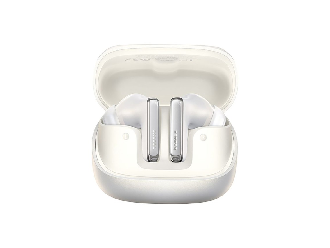 Auriculares inalámbricos intrauditivos Baseus Bowie M2s Ultra TWS con pantalla interactiva - Blanco