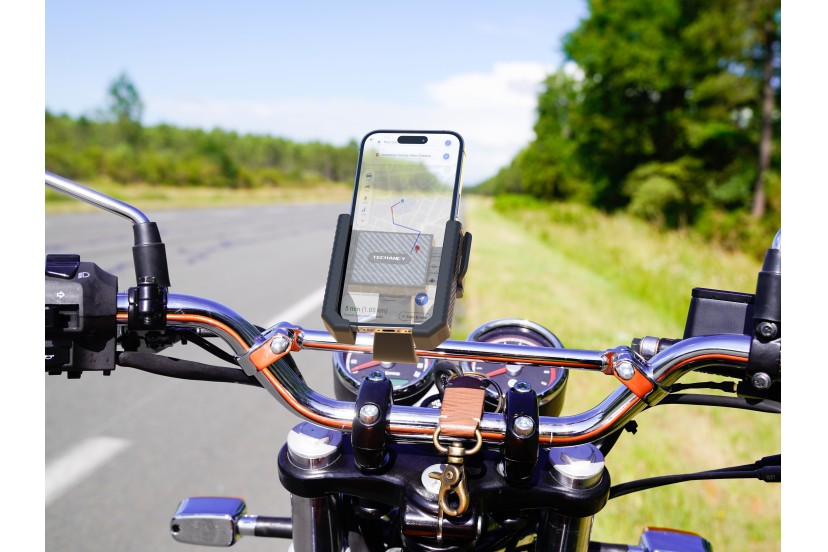 Vai de mota ou bicicleta? Mantenha o seu telemóvel seguro (e os olhos na estrada) com a TECHANCY