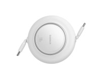 Cabo USB-C retrátil Baseus Free2Pull Mini de 100 W - USB-C 2 m - Branco Cabo USB-C retrátil Baseus Free2Pull Mini de 100 W - USB-C 2 m - Branco
