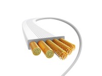 Cabo USB-C retrátil Baseus Free2Pull Mini de 100 W - USB-C 2 m - Branco Cabo USB-C retrátil Baseus Free2Pull Mini de 100 W - USB-C 2 m - Branco