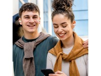 Fones de ouvido sem fio Baseus Bass 15 Clip OWS com cabo Baseus Simple USB-C 3A de 30 cm - Branco