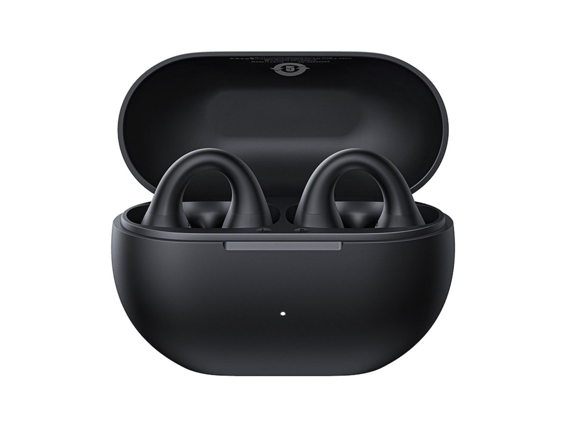 Auriculares inalámbricos Baseus Bass 15 Clip OWS con cable Baseus Simple USB-C 3A de 30 cm - Negro