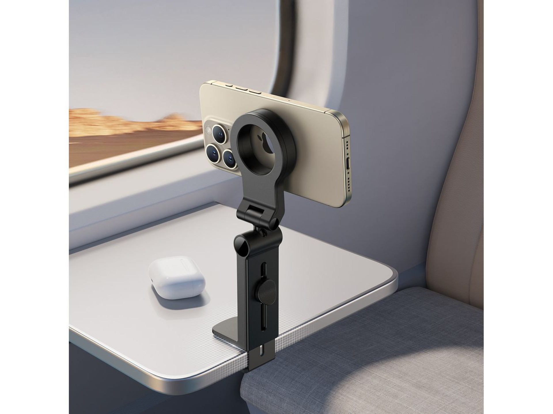 Suporte magnético para celular Joyroom JR-ZS365 para viagens - preto