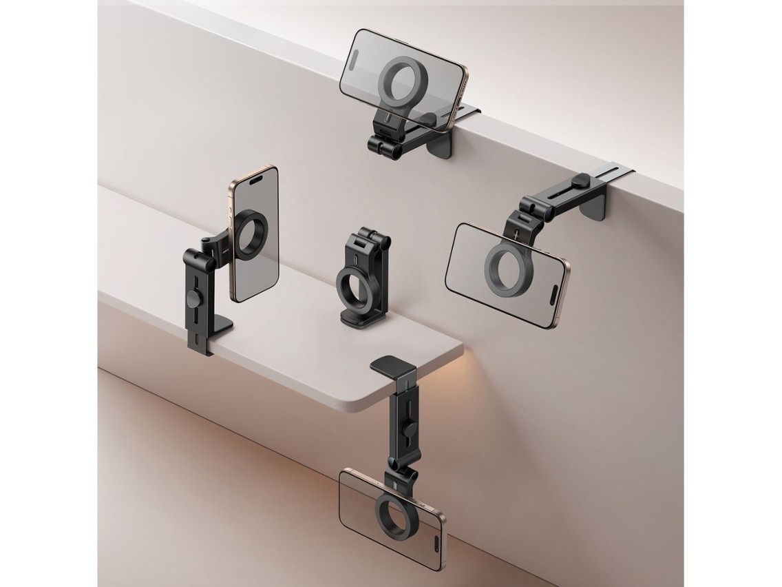 Joyroom JR-ZS365 magnetic phone travel holder - black