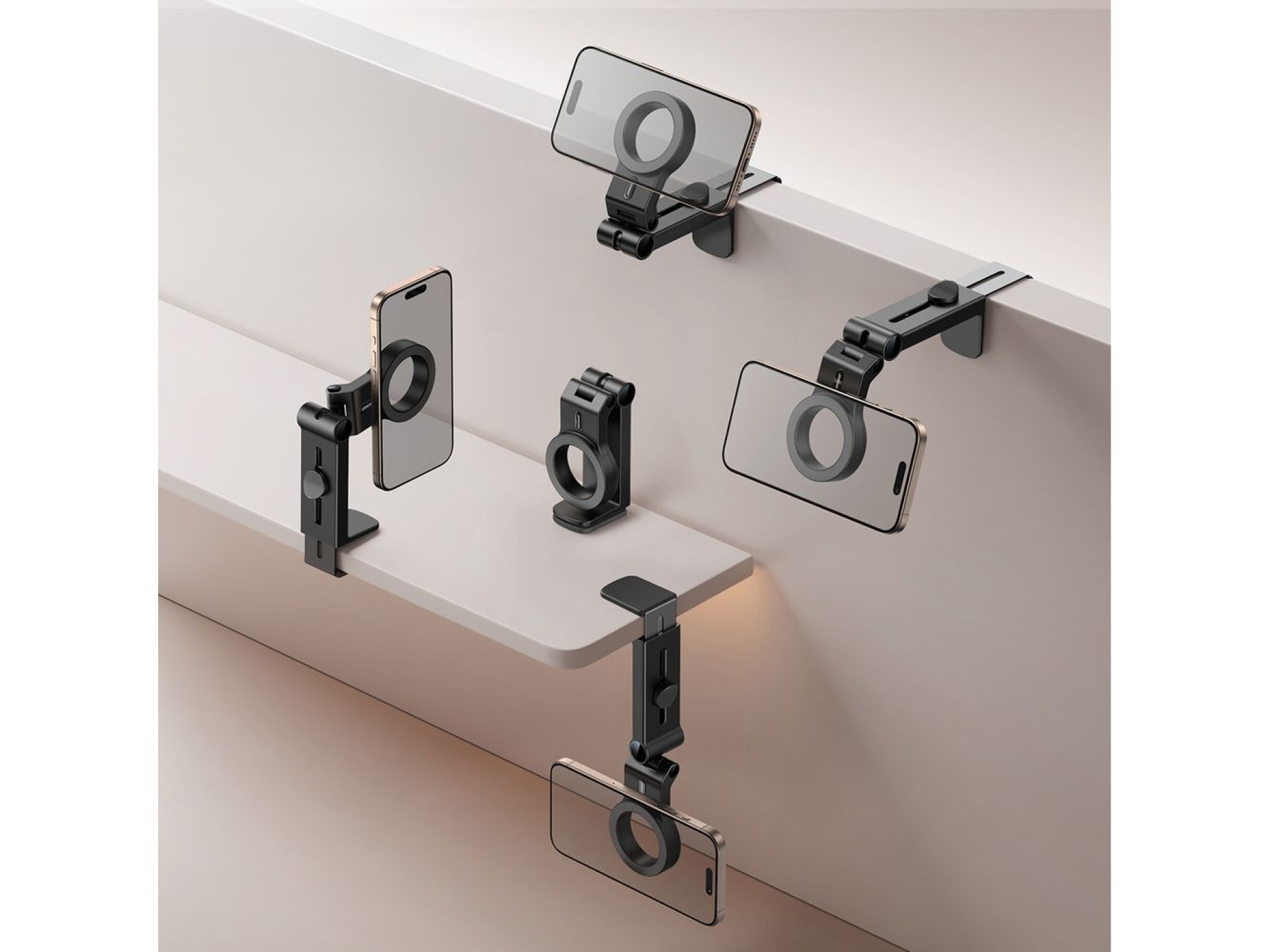 Suporte magnético para celular Joyroom JR-ZS365 para viagens - preto