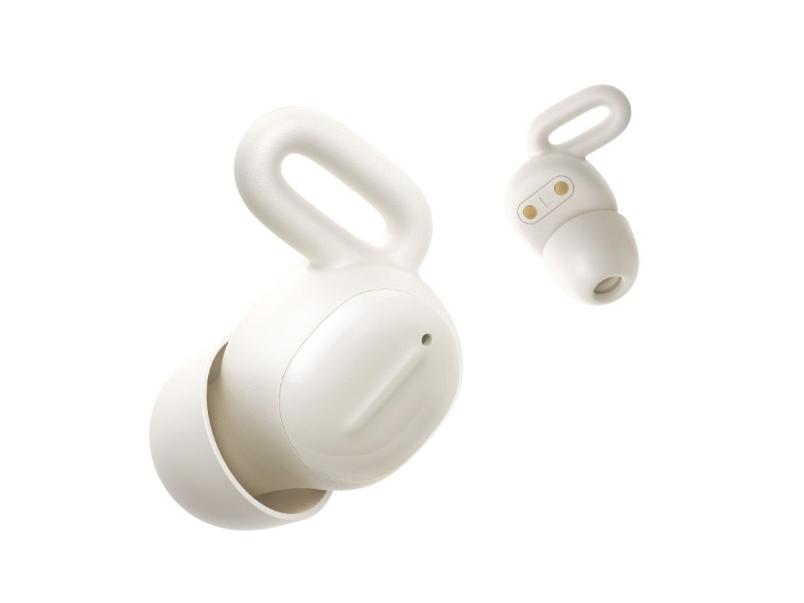 Fones de ouvido TWS Joyroom JR-TS1 Cozydots Series com Bluetooth 5.3 e cancelamento de ru�do - branc