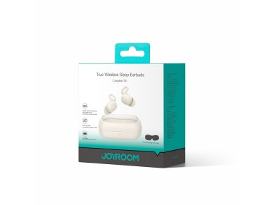 Joyroom JR-TS1 Cozydots Series TWS headphones with Bluetooth 5.3 and noise cancellation - white Joyroom JR-TS1 Cozydots Series TWS headphones with Bluetooth 5.3 and noise cancellation - white