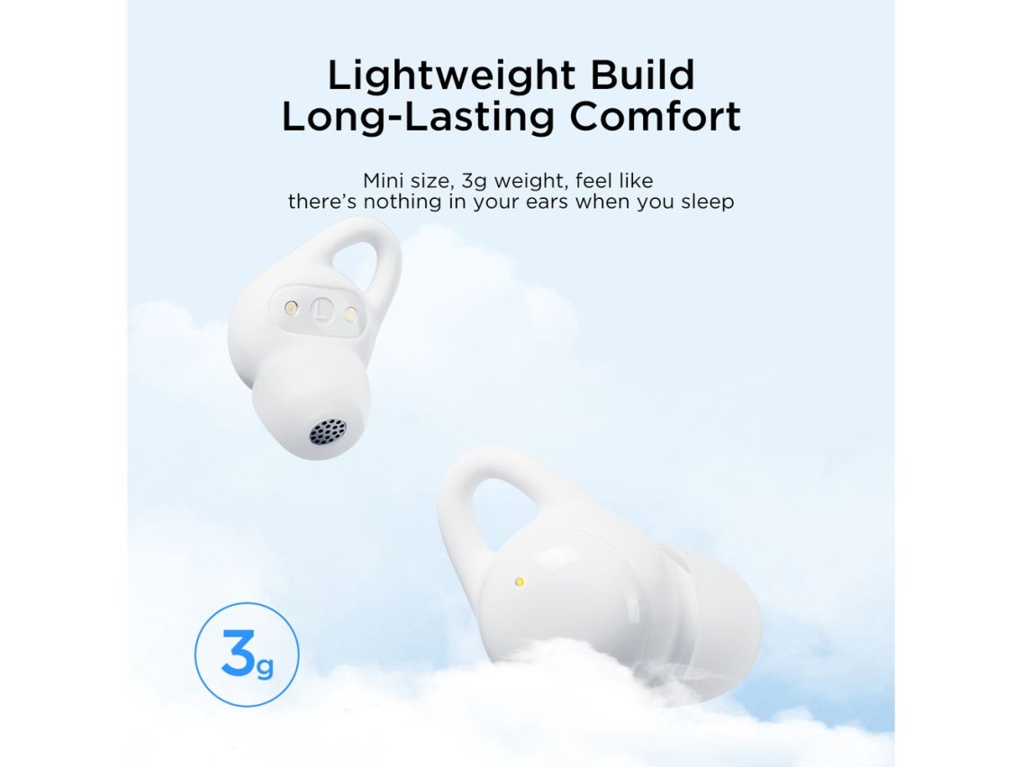 Fones de ouvido sem fio TWS Joyroom JR-TS2 Cozydots Series com cancelamento de ruído ativo, Bluetoot