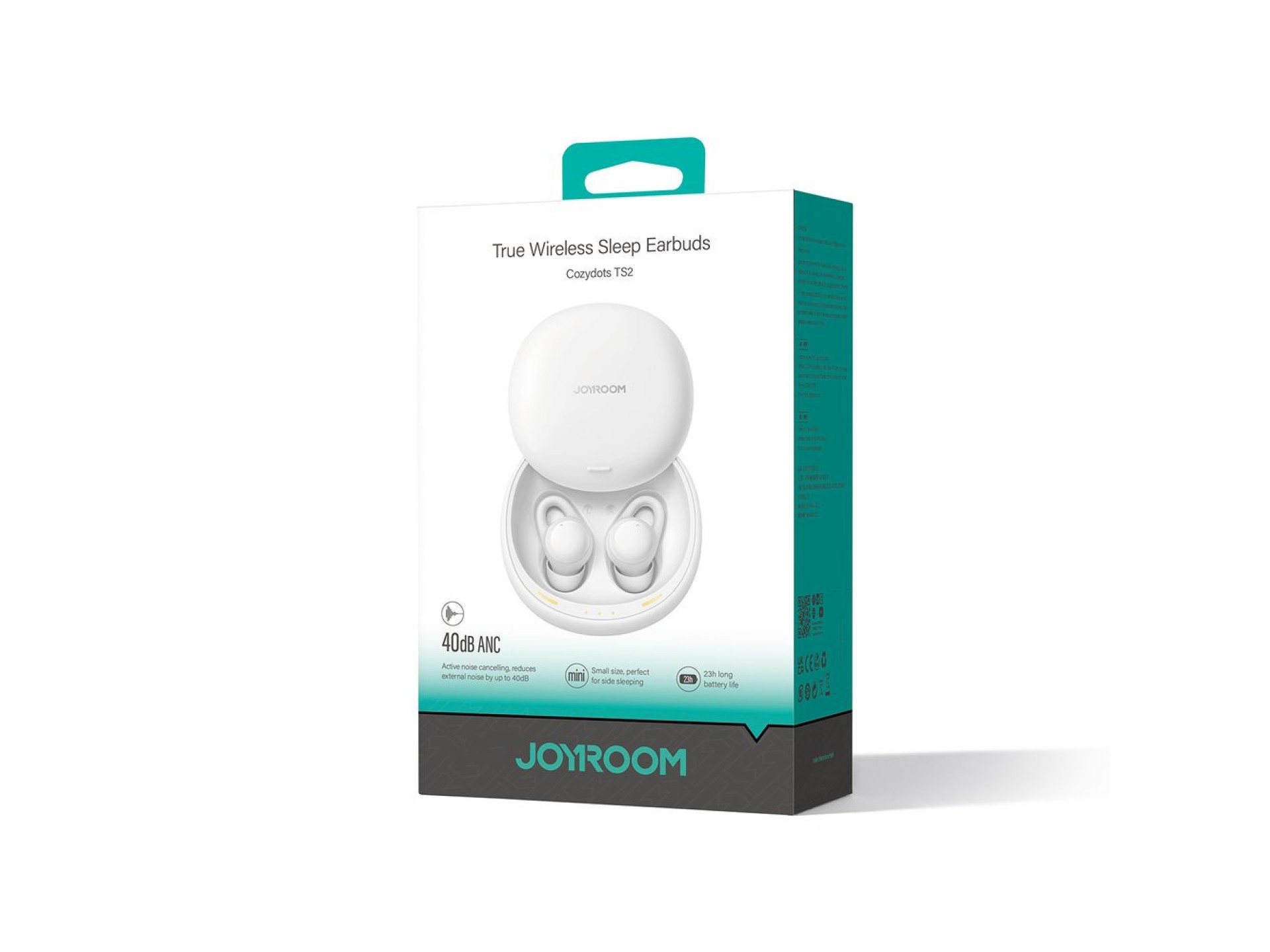 Auriculares inalámbricos TWS Joyroom JR-TS2 Cozydots Series con cancelación activa de ruido, Bluetoo