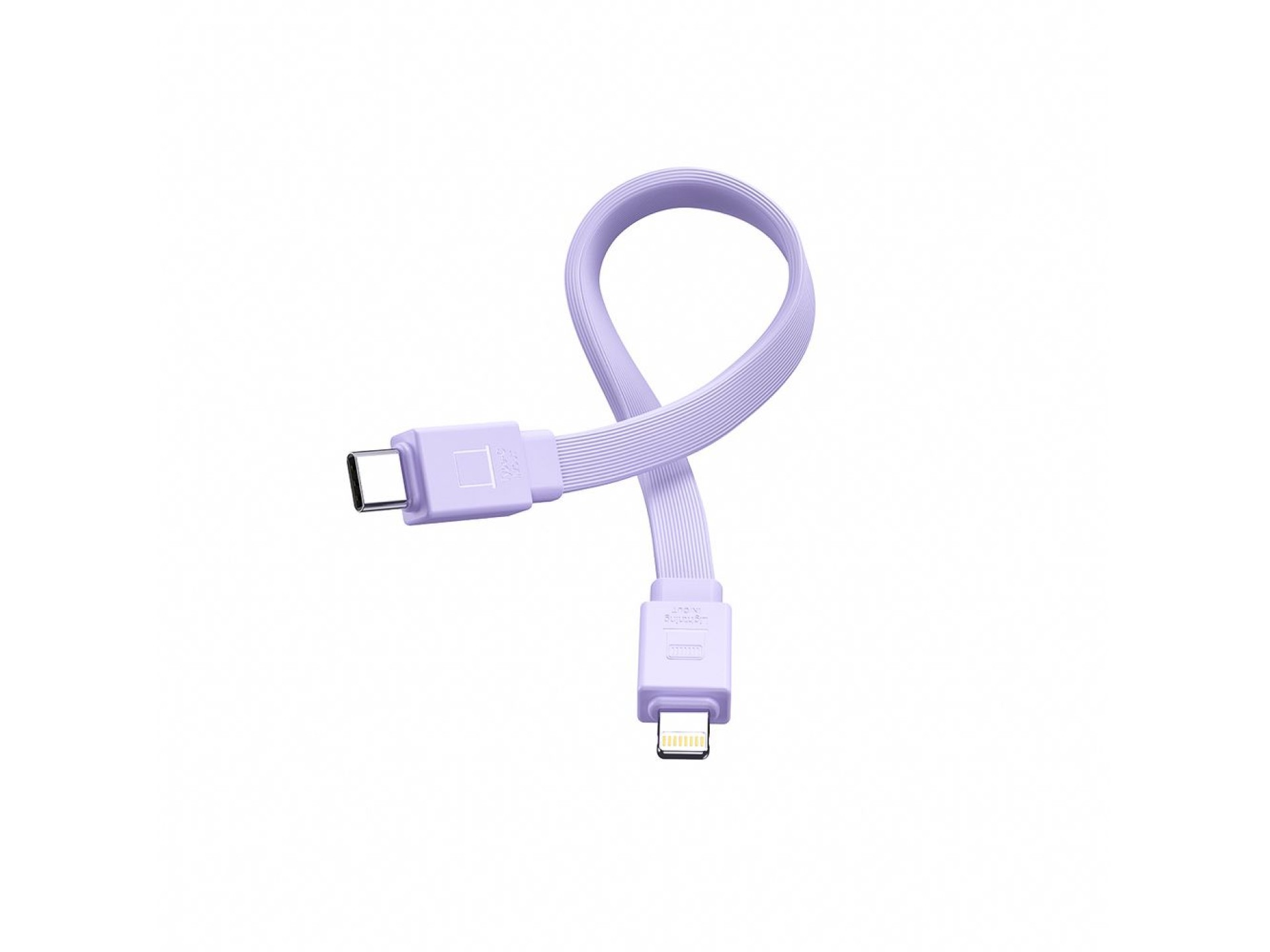 Powerbank Joyroom JR-PBM01 magnetic 10000mAh 20W with stand + Lightning cable - USB-C - purple
