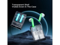 Auriculares inal�mbricos TWS Joyroom JR-TC1 IceLens Series con luces LED - negros