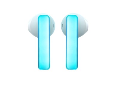 Auriculares inal�mbricos TWS Joyroom JR-TC1 IceLens Series con luces LED - blancos