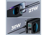 Powerbank Joyroom JR-PBF02 30W 20000mAh + USB-A - USB-C cable 0.25m - black Powerbank Joyroom JR-PBF02 30W 20000mAh + USB-A - USB-C cable 0.25m - black