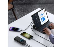Powerbank Joyroom JR-PBF02 30W 20000mAh + USB-A - USB-C cable 0.25m - black Powerbank Joyroom JR-PBF02 30W 20000mAh + USB-A - USB-C cable 0.25m - black