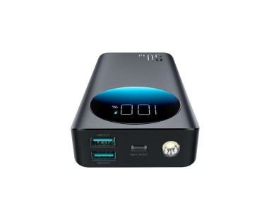 Powerbank Joyroom JR-PBF02 30W 20000mAh + USB-A - USB-C cable 0.25m - black Powerbank Joyroom JR-PBF02 30W 20000mAh + USB-A - USB-C cable 0.25m - black