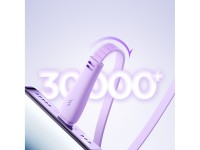 Joyroom Colorful Series S-A40 Cable Retractable 3in1 USB-A - USB-C / Lightning / Micro USB 1m - Purp Joyroom Colorful Series S-A40 Cable Retractable 3in1 USB-A - USB-C / Lightning / Micro USB 1m - Purp