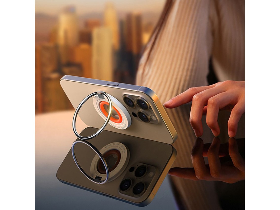 Joyroom JR-ZS383 MagSafe magnetic phone holder - orange