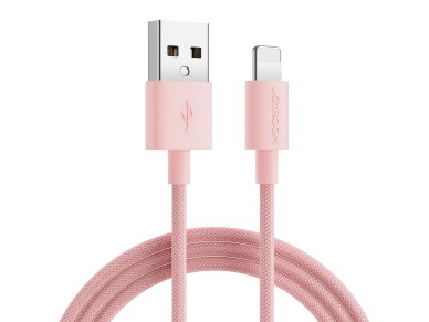 Joyroom Colorful Data Cable S-2030M13 USB-A / Lightning 2.4A 2m - pink Joyroom Colorful Data Cable S-2030M13 USB-A / Lightning 2.4A 2m - pink