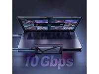 Gabinete para SSD Ugreen CM767 M.2 NVMe/SATA - Prata Gabinete para SSD Ugreen CM767 M.2 NVMe/SATA - Prata