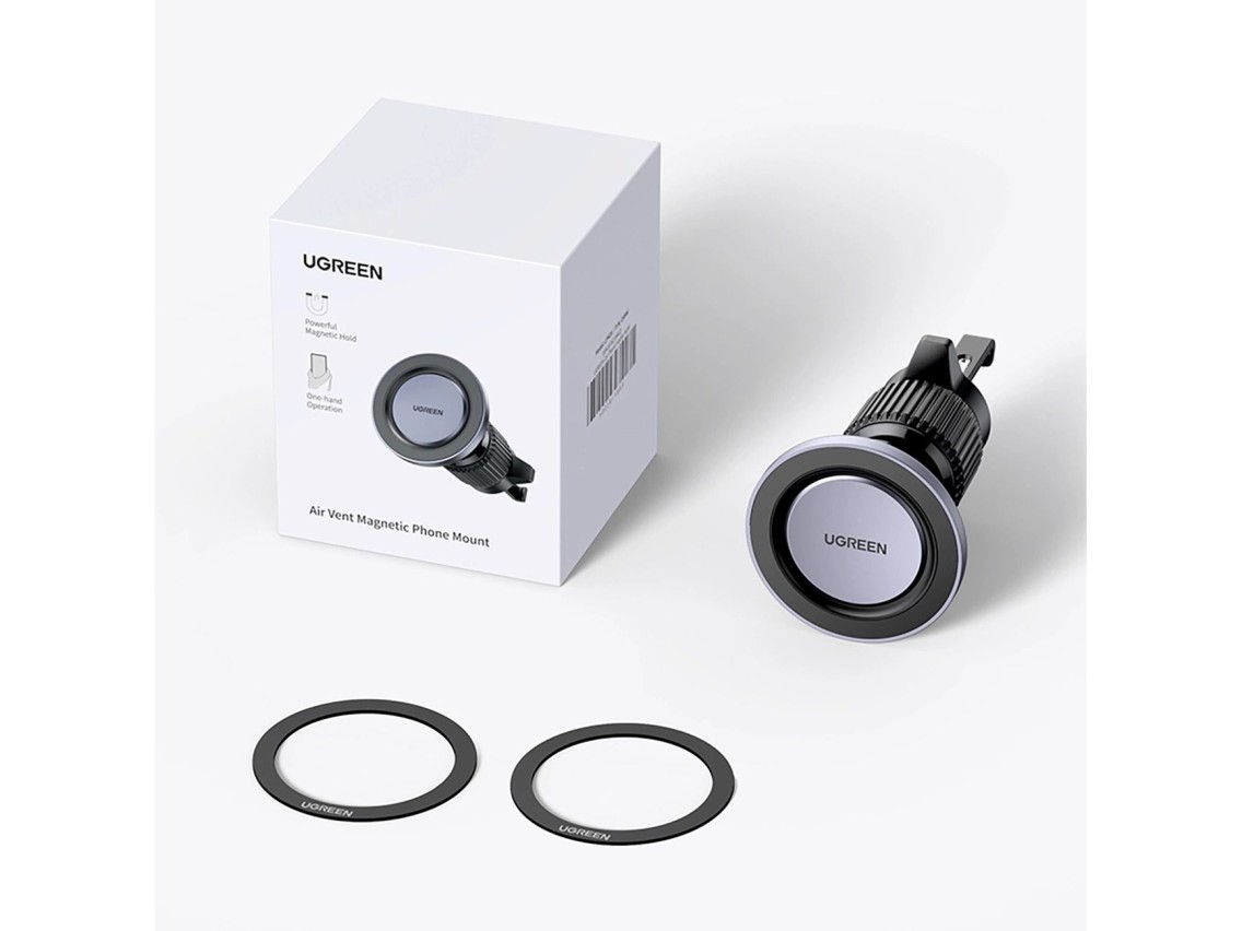 Ugreen LP428 Magnetic Car Phone Holder for Air Vent - Black
