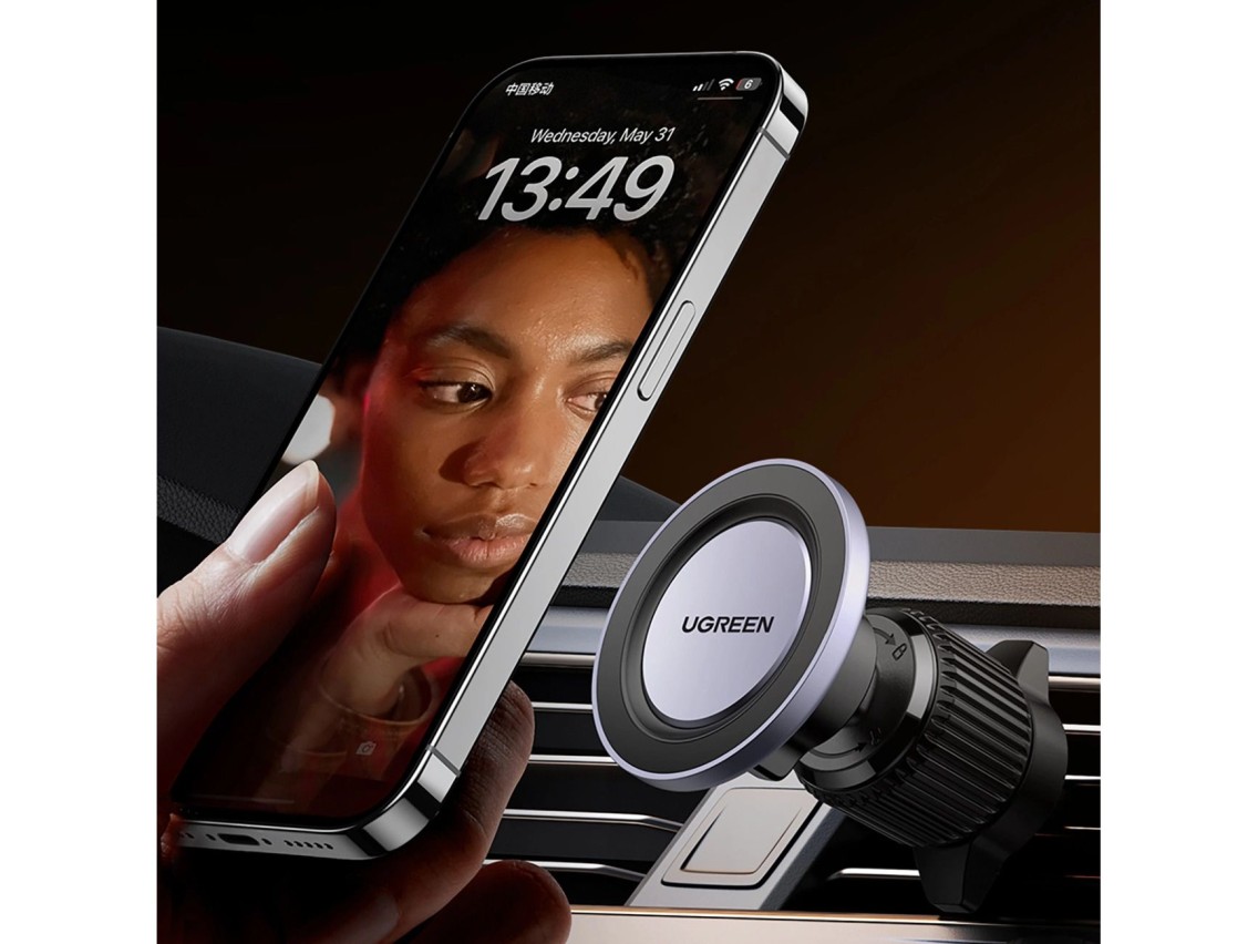 Ugreen LP428 Magnetic Car Phone Holder for Air Vent - Black